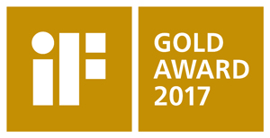 iF DESIGN AWARD 2017 Gold Award Winner