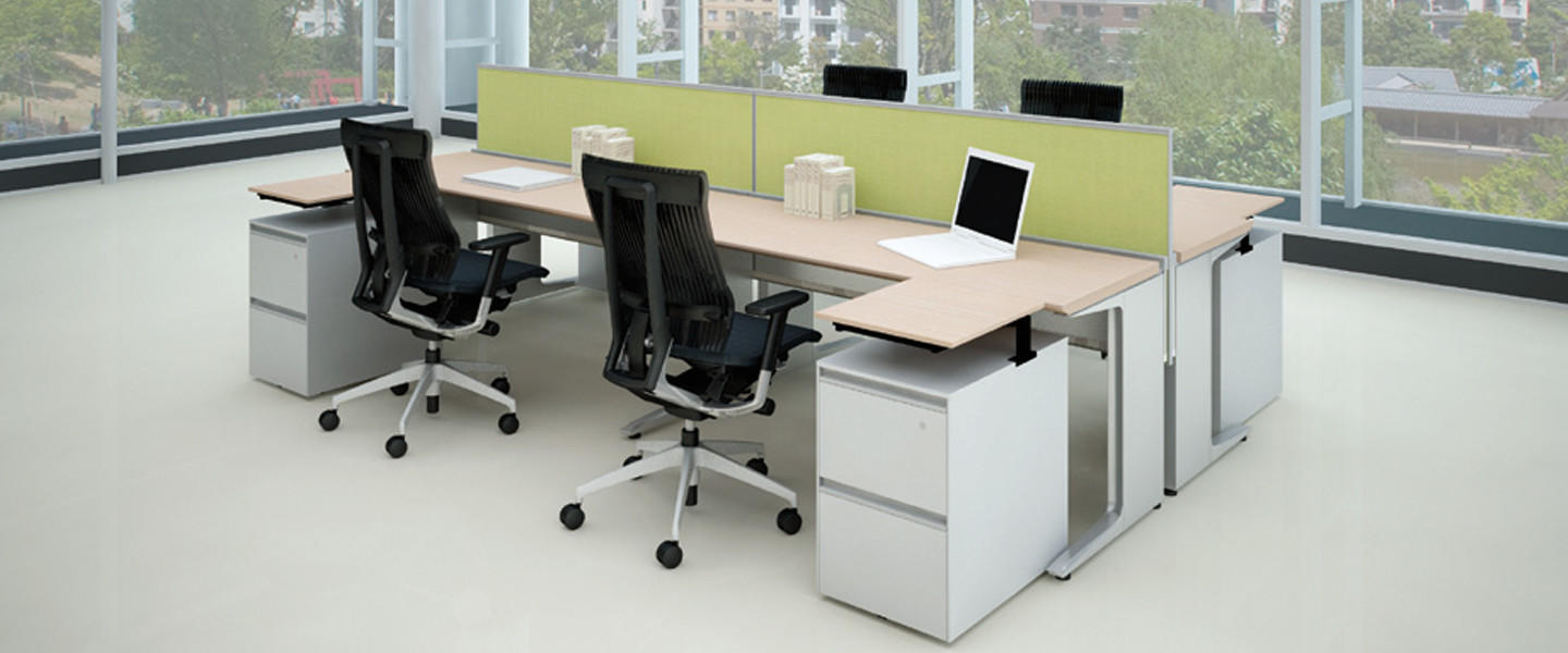 Office Space furnitures by ITOKI IncLude Office Desk ITOKI Global